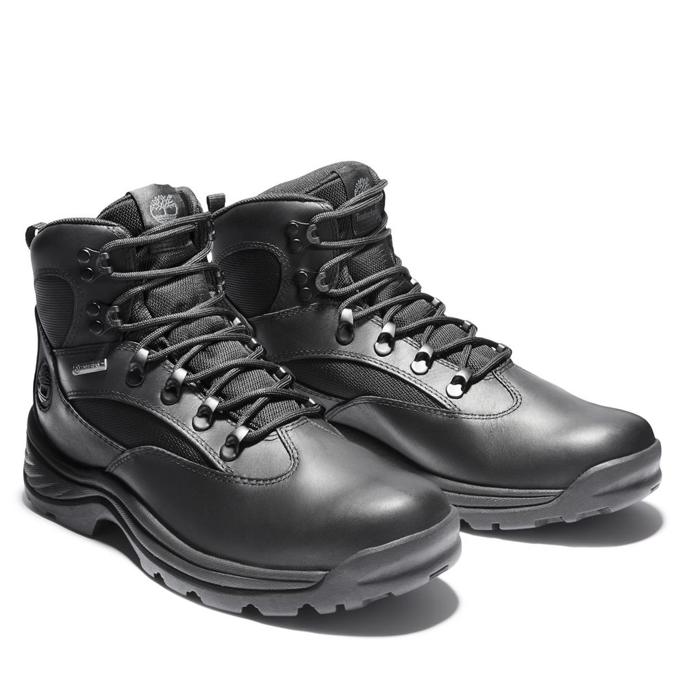 Botas de Montaña Timberland Argentina Hombre - Chocorua Trail Mid Waterproof - Negras - CGNABF-798